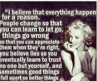 everything happens for a reason