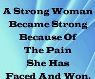a strong woman