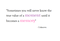 True value of a moment