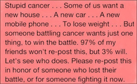 stupid cancer