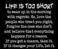 life is to short
