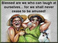 those who can laugh at themselves