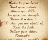 listen to your heart