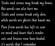 words hurt