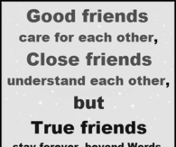 true friends