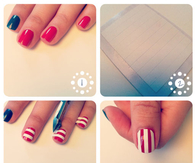 DIY American Nails 