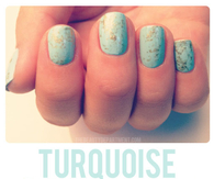 Turquoise & Gold Stone