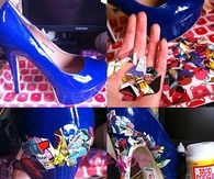 DIY Comic Strip High Heels