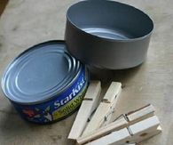 Clothes Line Planter Candles