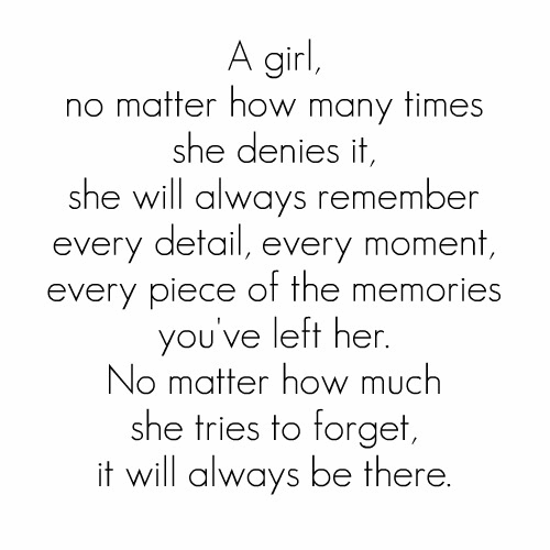 Memories you left her