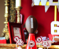 kids football party idea