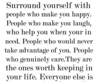 surround yourself with