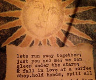 Lets run away together