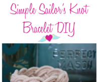 DIY Sailors Knot Bracelet
