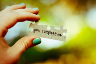 You complete me