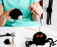 DIY Halloween spider