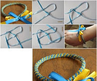 DIY Easy Ribbon Bracelet