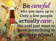 be careful