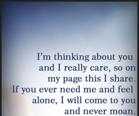 I care