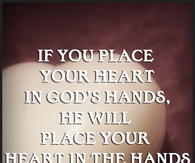 God's hands