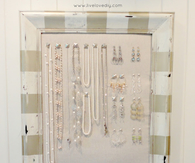 DIY Jewelry Oranization