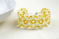 Bead Bracelets out of One Basic Pattern