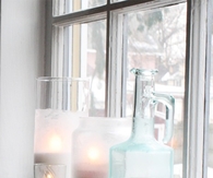DIY Frosted Glass