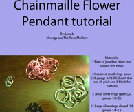Chainmaille flower tutorial
