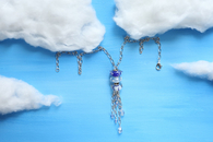 how to make raindrop necklace