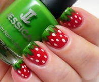 Watermelon Nail Art