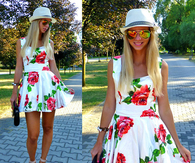 Red Rose Dress