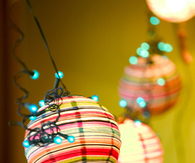 Christmas light for mood lighting
