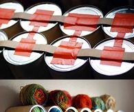 Coffee Canisters To Store Yarn