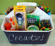 Easy Arts and Crafts Organization 