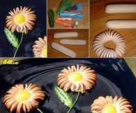 Hot dog sunflowers