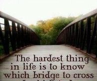 the hardest thing in life