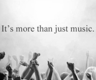 It's more than just music
