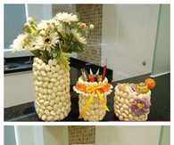 DIY Shell Vase