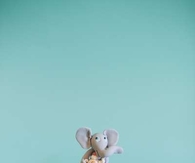 Elephant Tea Party Circus Cupcake Toppers