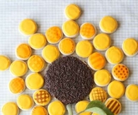 Giant Sunflower Cookie