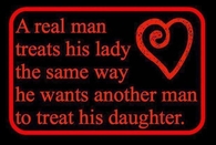 a real man
