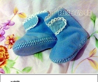 DIY Baby Boots