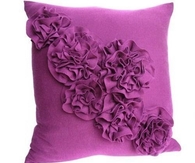 DIY Flower Pillow Decoration