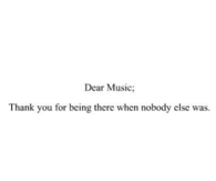 Dear Music
