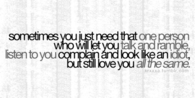 Still love you all the same