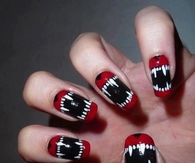 Wolf Teen Nail Art