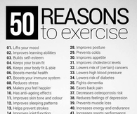 50 reasons to exercise