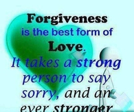 forgiveness