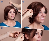 hort hair updo