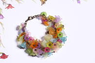 Field of flowers in Spring Bracelet